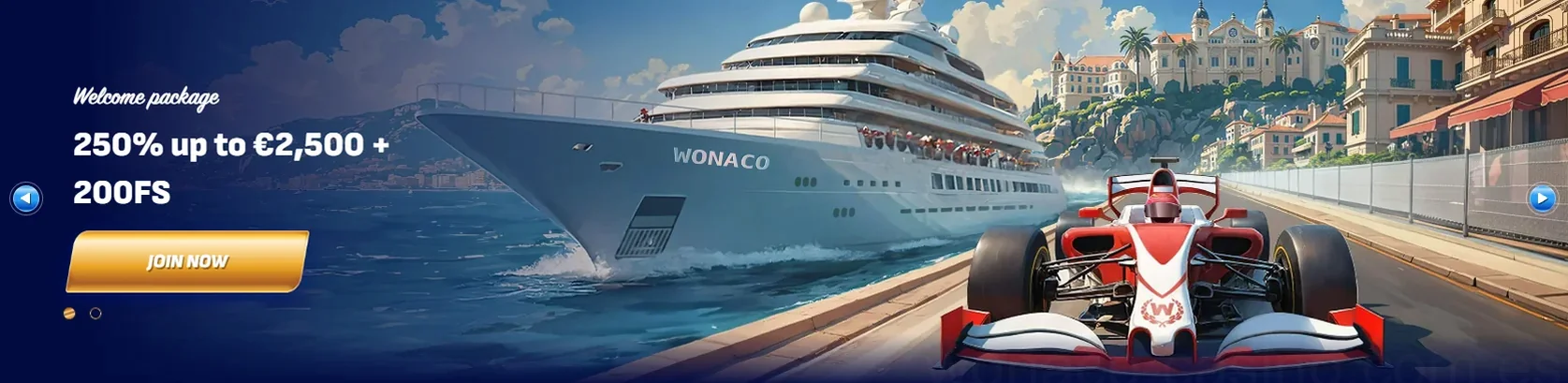 Wonaco Casino Gaming